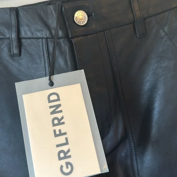 GRLFRND Gianna Cargo Pant in Black